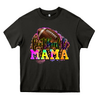 Asphalt football mama Heavy Core Tee - OliviaCreatesArt