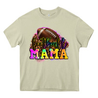 Mossy football mama Heavy Core Tee - OliviaCreatesArt