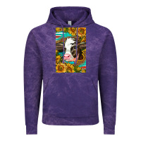 Cloud Purple Cute Baby Calf Vintage Hoodie - LillyAllenDesigns