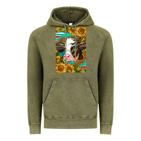 Vintage Olive Cute Baby Calf Vintage Hoodie - LillyAllenDesigns