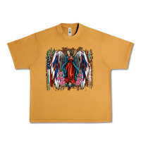 Peanut Butter lady of guadalupe th of july Urban Heavy Tee - Jasminsmagicworld