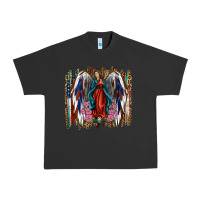 Pigment Black lady of guadalupe th of july Urban Heavy Tee - Jasminsmagicworld