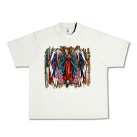 Pistachio lady of guadalupe th of july Urban Heavy Tee - Jasminsmagicworld
