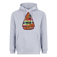 Heather Grey serape tooled leather arrowhead Heavyweight Hoodie - Jasminsmagicworld