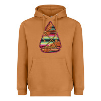 Meerkat serape tooled leather arrowhead Heavyweight Hoodie - Jasminsmagicworld