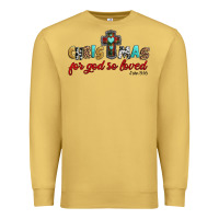 Antique Gold christmas for god so loved john 3 16 Premium Sweatshirt - Jasminsmagicworld