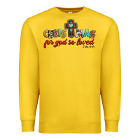 Lemon christmas for god so loved john 3 16 Premium Sweatshirt - Jasminsmagicworld