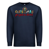 Navy christmas for god so loved john 3 16 Premium Sweatshirt - Jasminsmagicworld