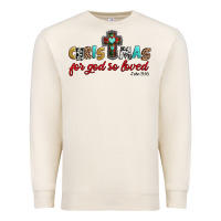 Sandshell christmas for god so loved john 3 16 Premium Sweatshirt - Jasminsmagicworld