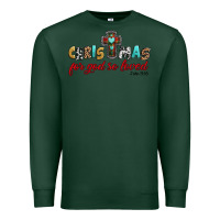 Sports Green christmas for god so loved john 3 16 Premium Sweatshirt - Jasminsmagicworld