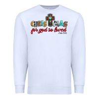 White christmas for god so loved john 3 16 Premium Sweatshirt - Jasminsmagicworld
