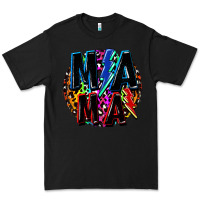 Black Mama lightning bolts Mother's Day Premium Tee - FaDigitalArtStudio