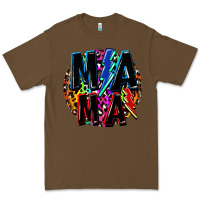 Cacao Mama lightning bolts Mother's Day Premium Tee - FaDigitalArtStudio