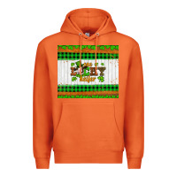 Carrot st patricks one lucky heifer Premium Hoodie - Artiststas