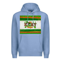 Colony Blue st patricks one lucky heifer Premium Hoodie - Artiststas