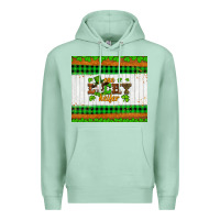 Seafoam st patricks one lucky heifer Premium Hoodie - Artiststas