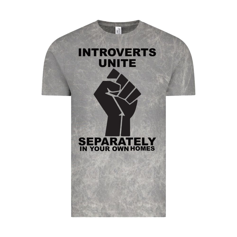 Introverts Unite Seperately In Your Own Homes Vintage Tee by Bettercallsaul | Teevron