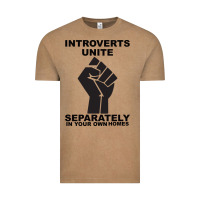 Vintage Coffee introverts unite seperately in your own homes Vintage Tee - Bettercallsaul