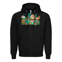 Black jesus is my anchor coffee cups Zipper Hoodie - Jasminsmagicworld