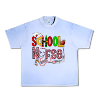 Grape Ice School Nurse Urban Heavy Tee - LillyAllenDesigns