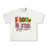Pistachio School Nurse Urban Heavy Tee - LillyAllenDesigns