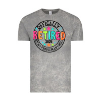Cloud Rock Officially Retired 2025 not my problem anymore Vintage Tee - CowhideDigitalArt