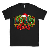 Black christmas lolo claus Classic Tee - FaDigitalArtStudio