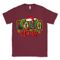 Burgundy christmas lolo claus Classic Tee - FaDigitalArtStudio