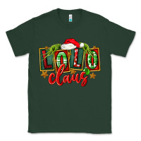 Sports Green christmas lolo claus Classic Tee - FaDigitalArtStudio