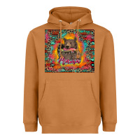 Meerkat mama bear leopard and aztec Heavyweight Hoodie - RanaPortraitStore