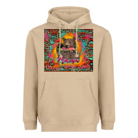 Mushroom mama bear leopard and aztec Heavyweight Hoodie - RanaPortraitStore