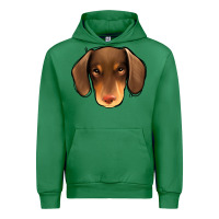 Emerald Dachshund Urban Hoodie - Jasminsmagicworld