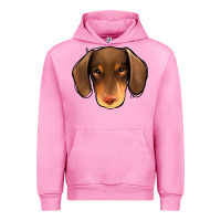 Fuchsia Pink Dachshund Urban Hoodie - Jasminsmagicworld