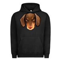 Pigment Black Dachshund Urban Hoodie - Jasminsmagicworld