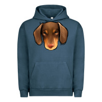 Pigment Midnight Navy Dachshund Urban Hoodie - Jasminsmagicworld
