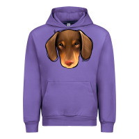 Tulip Dachshund Urban Hoodie - Jasminsmagicworld