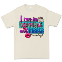 Bone I run on caffeine and kisses Premium Tee - FaDigitalArtStudio