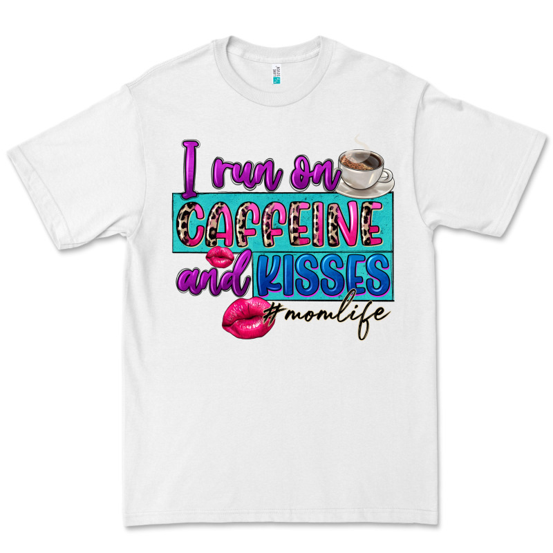 I Run On Caffeine And Kisses Premium Tee by FaDigitalArtStudio | Teevron