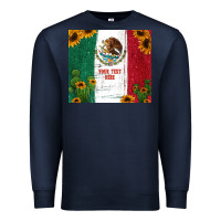 Navy preview cactus sunflower mexican flag Premium Sweatshirt - Jasminsmagicworld