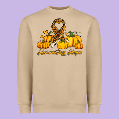 Harvesting Hope Heavyweight Sweatshirt Designed By Jasminsmagicworld