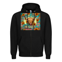Black don't be a salty heifer Zipper Hoodie - Jasminsmagicworld