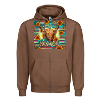 Chestnut don't be a salty heifer Zipper Hoodie - Jasminsmagicworld
