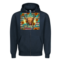 Navy don't be a salty heifer Zipper Hoodie - Jasminsmagicworld