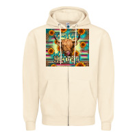 Sandshell don't be a salty heifer Zipper Hoodie - Jasminsmagicworld