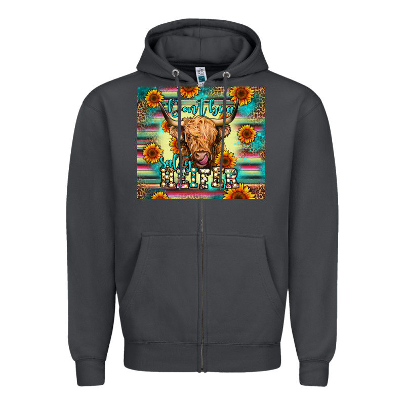 Don't Be A Salty Heifer Zipper Hoodie by Jasminsmagicworld | Teevron