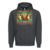 Smoke don't be a salty heifer Zipper Hoodie - Jasminsmagicworld