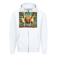 White don't be a salty heifer Zipper Hoodie - Jasminsmagicworld