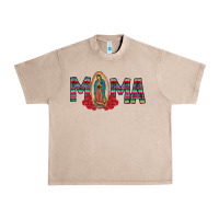 French Oak Mama Our Lady Urban Heavy Tee - CowhideDigitalArt