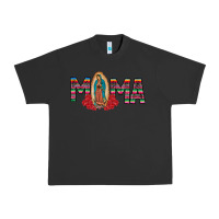 Pigment Black Mama Our Lady Urban Heavy Tee - CowhideDigitalArt
