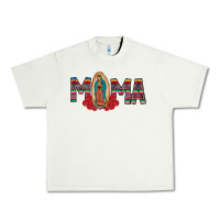 Pistachio Mama Our Lady Urban Heavy Tee - CowhideDigitalArt
